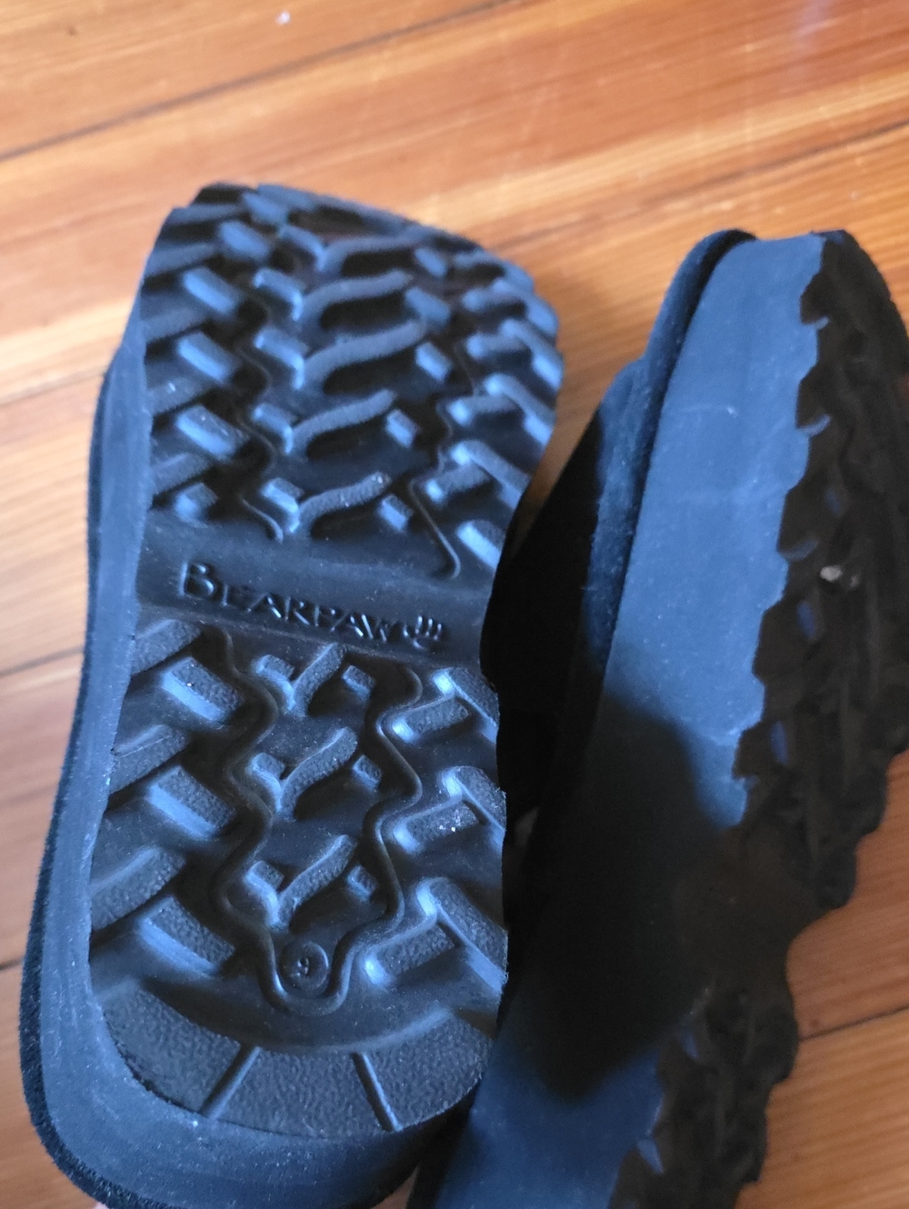 Bearpaw Ascend Sandals Black Nwot - Picture 6 of 8